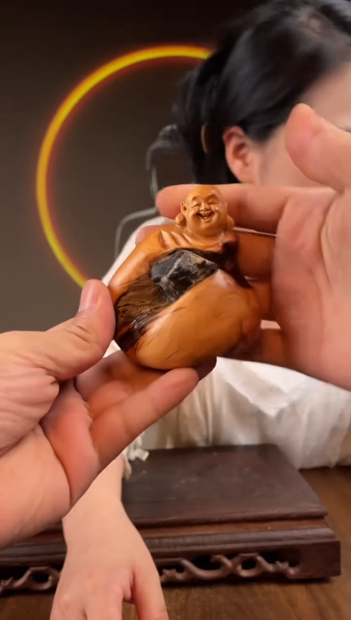 柏木（崖柏）手工摆件,先抢先得! 编号:203