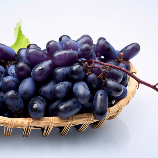 明天到【新疆鲜采】无籽蓝宝石葡萄免剥皮新鲜当季整串美人指 【次日达】水果香甜多汁新疆维吾尔自治区