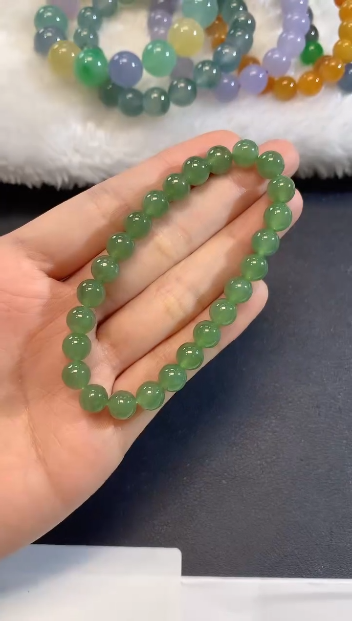 未镶嵌手串翡翠D1 多样性发货一件