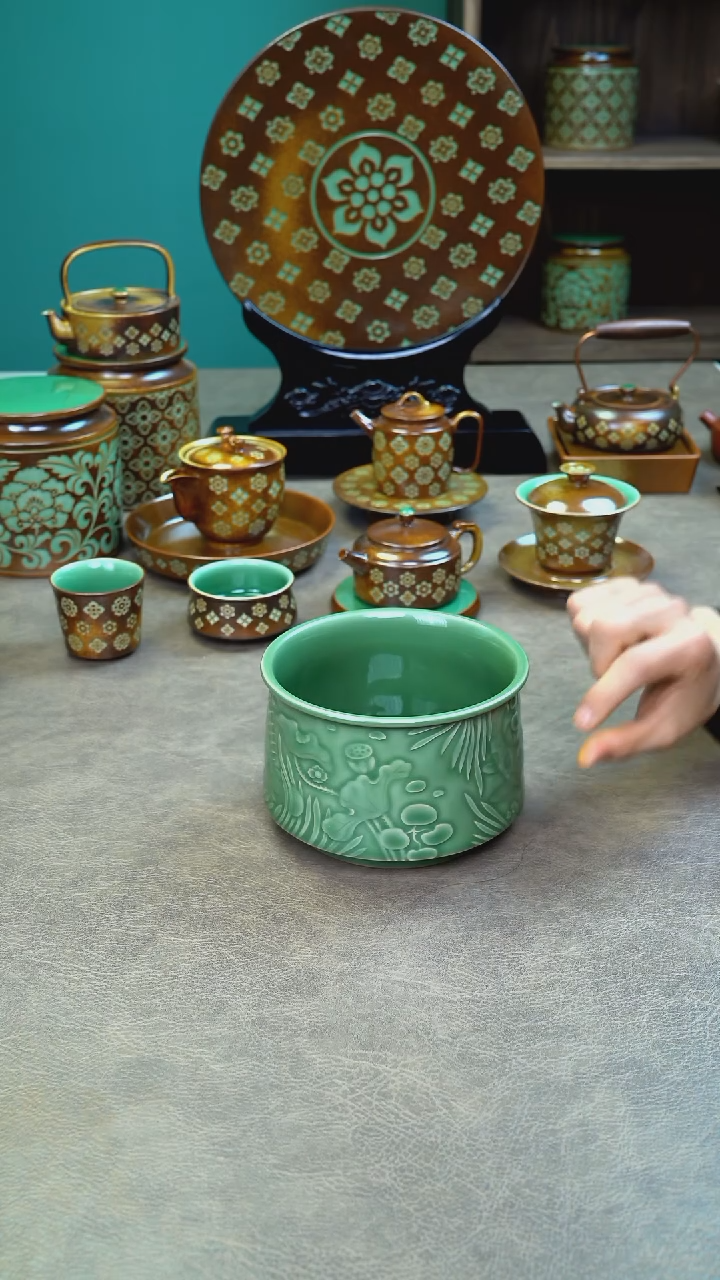 【闪购商品】龙泉窑手工茶器包邮