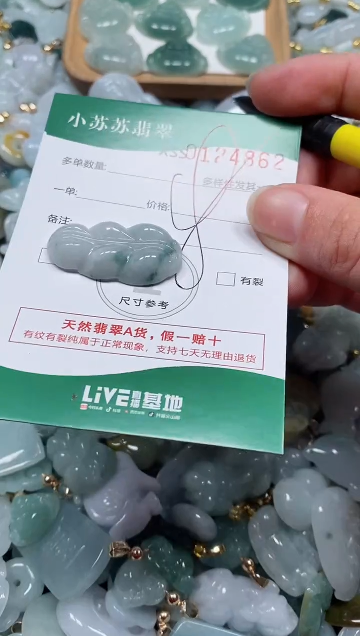 【闪购商品】翡翠颈饰未镶嵌闪购商品0124862