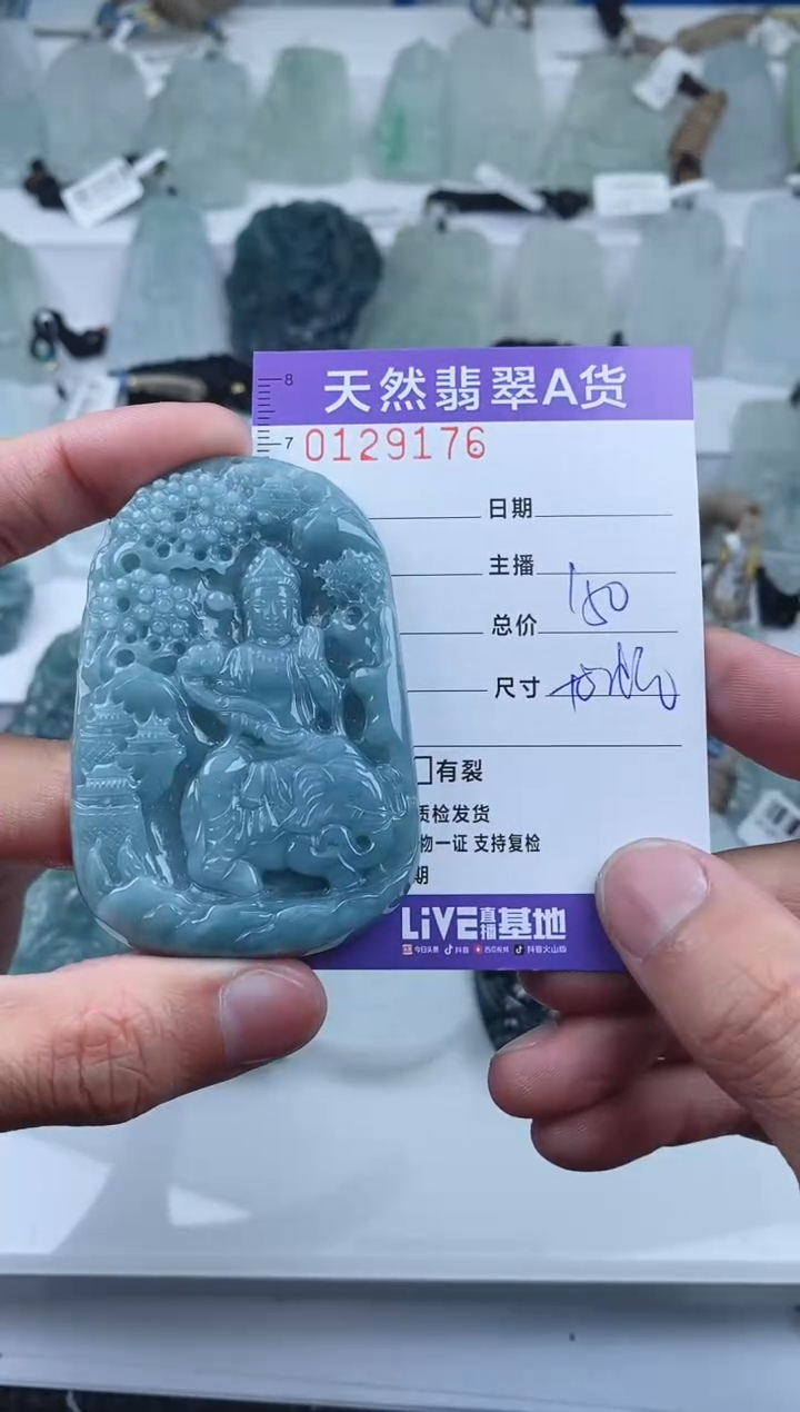 【闪购商品】翡翠颈饰未镶嵌       176