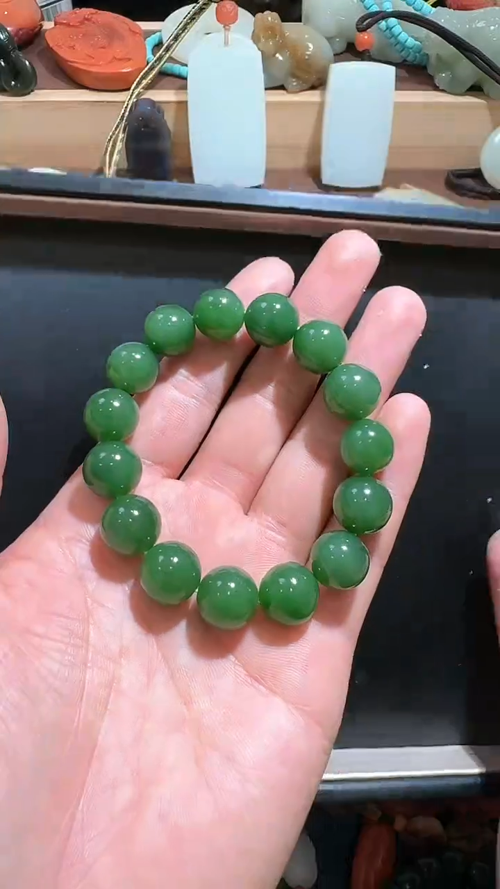 【闪购商品】和田玉挂件未镶嵌手串14