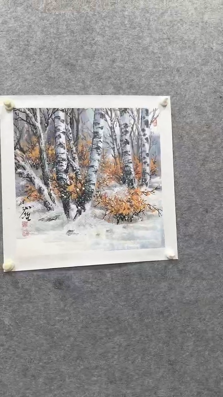 【闪购商品】国画张一哲手绘国画