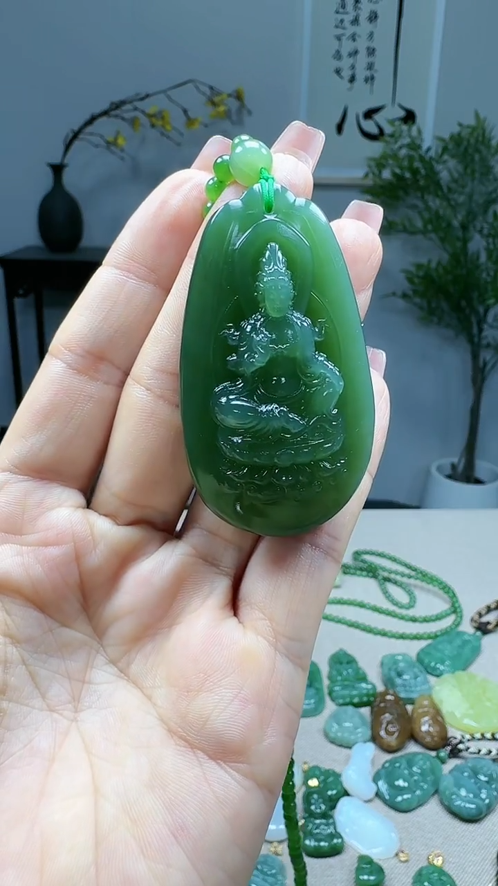 未镶嵌和田玉挂件1