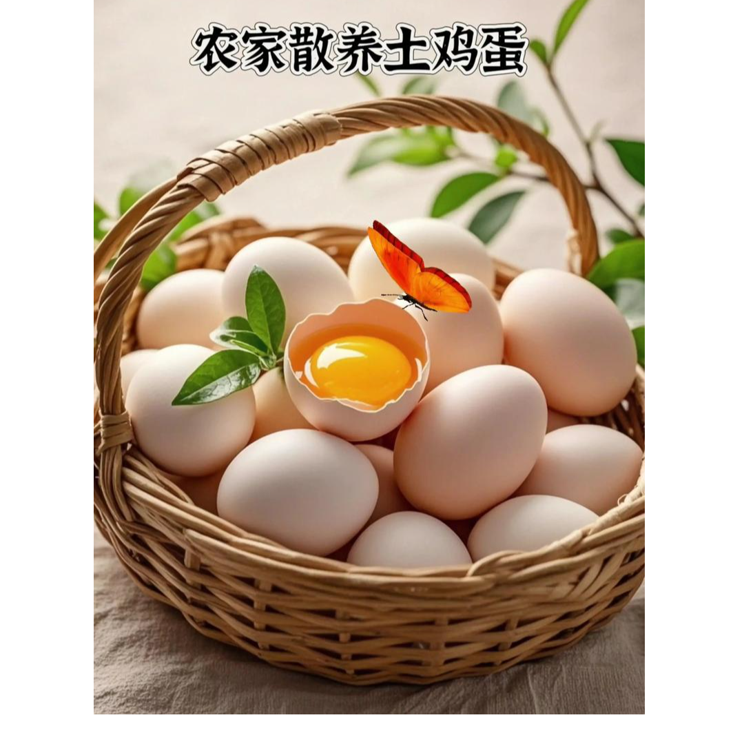 正宗贵州散养土鸡蛋新鲜营养