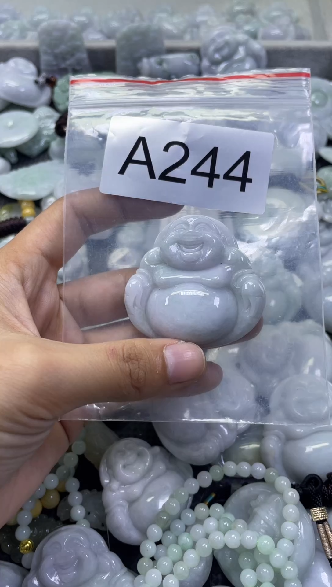 颈饰未镶嵌翡翠A244