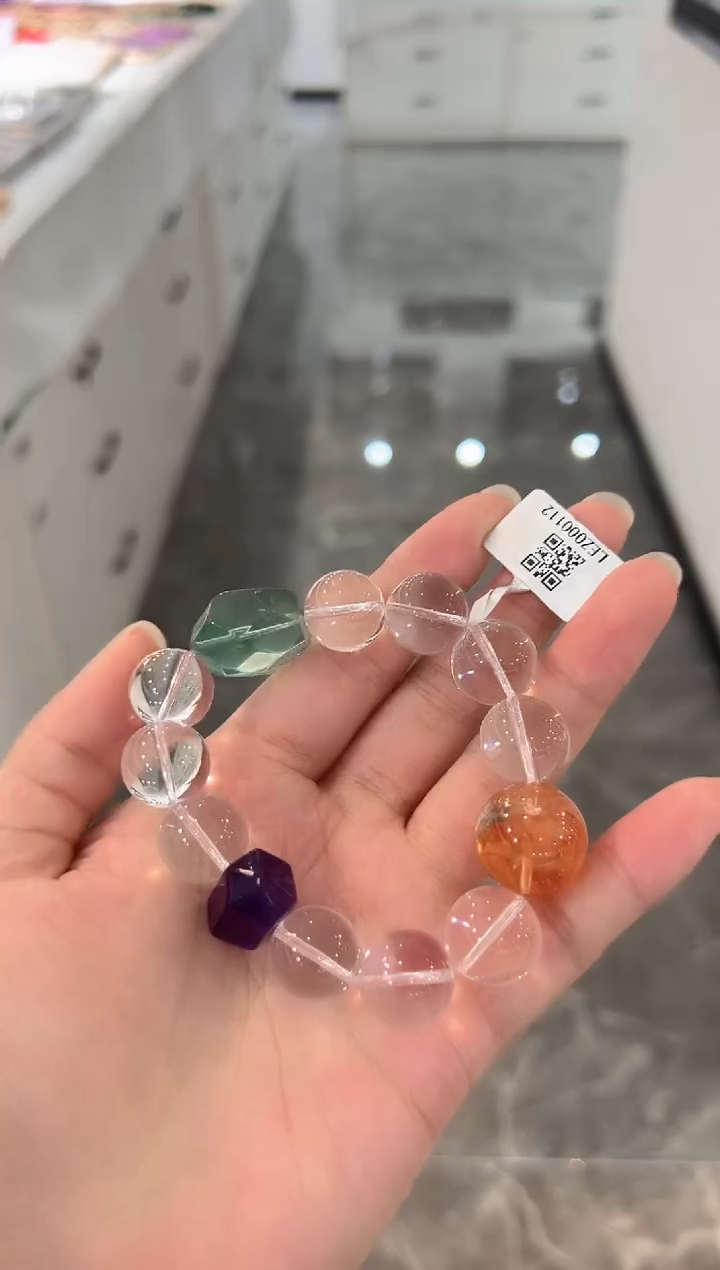 水晶手串未镶嵌手串