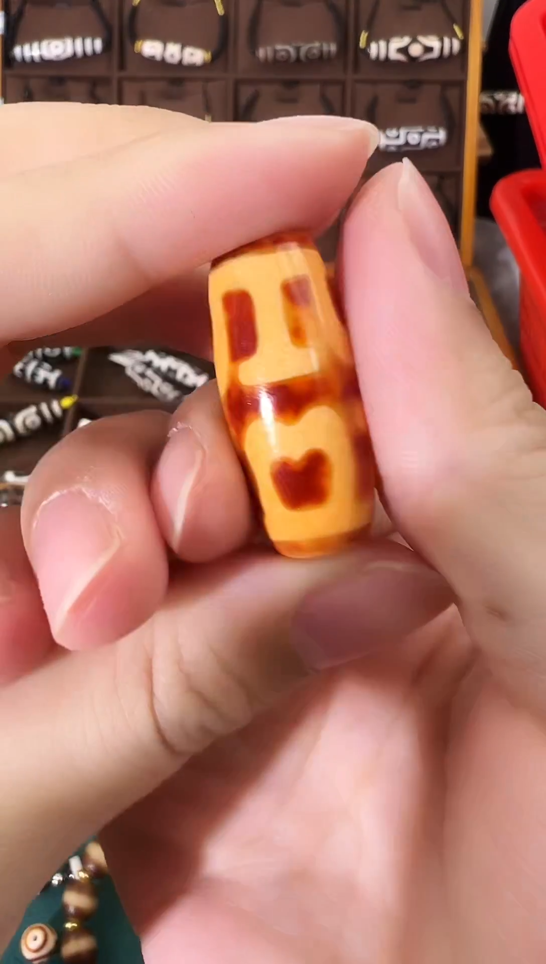 玛瑙/玉髓（覆膜）颈饰未镶嵌17（微瑕随机发货）