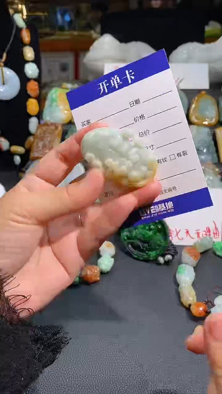【闪购商品】翡翠颈饰未镶嵌挂件
