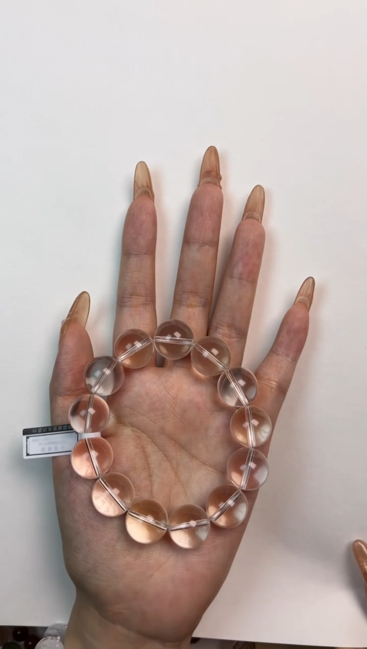 【闪购商品】水晶手串未镶嵌白水晶16mm