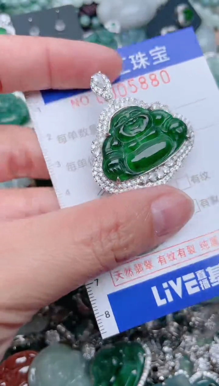 【闪购商品】翡翠颈饰未镶嵌5880......