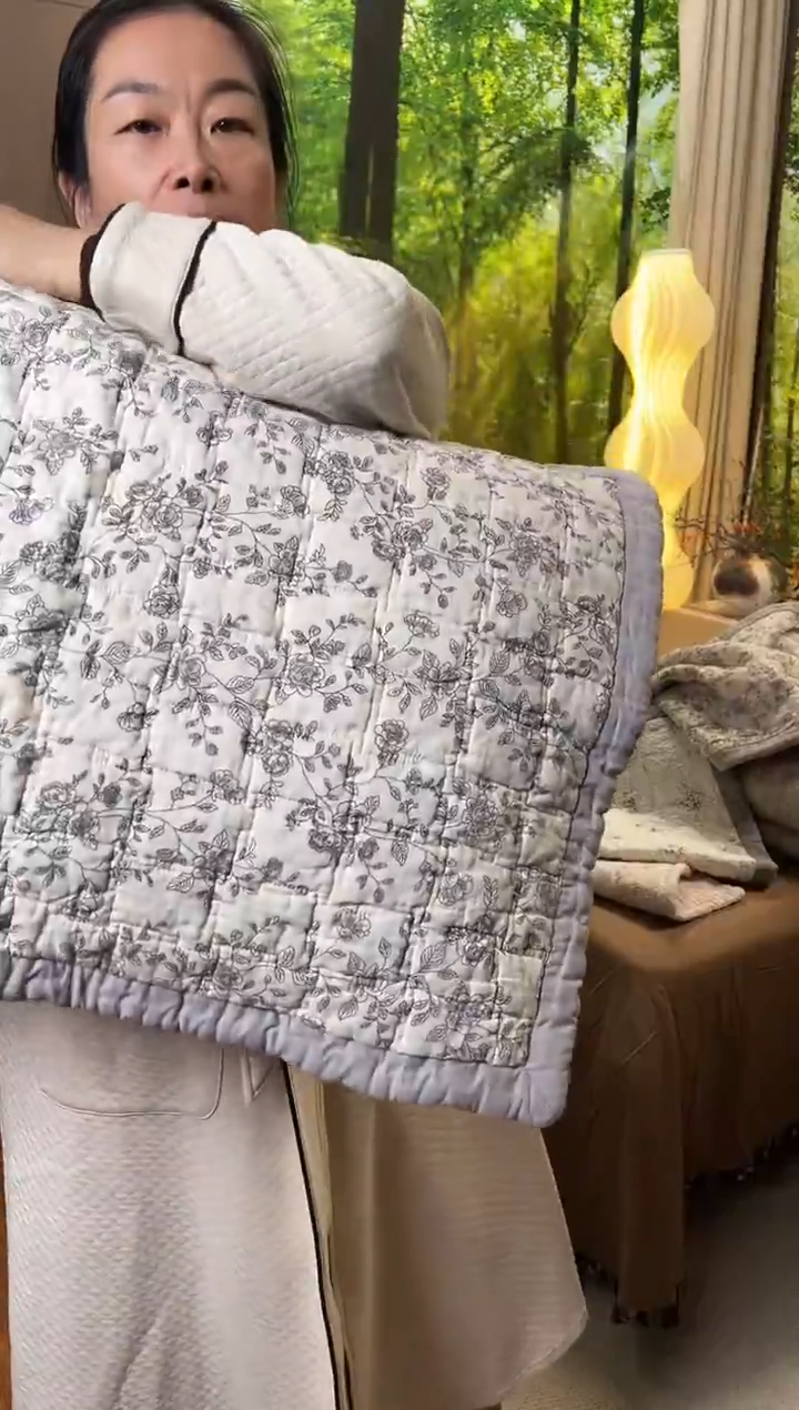 全棉【韩大雪精选】玫瑰之约枕套