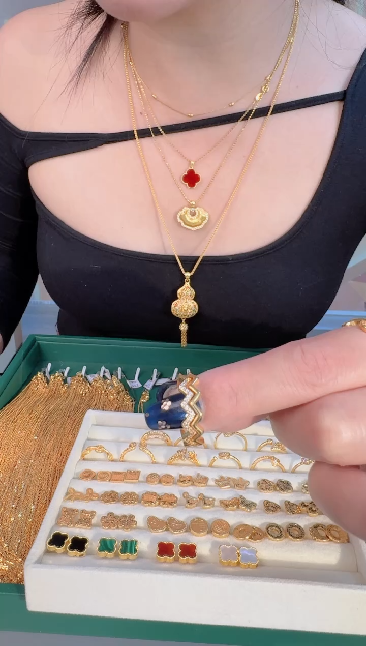 水波纹戒指 2.33g