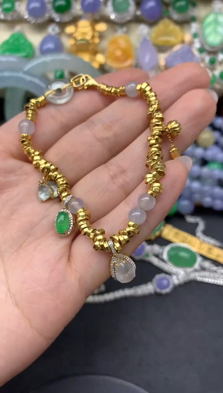 【闪购商品】翡翠手串未镶嵌223-中国好珍宝