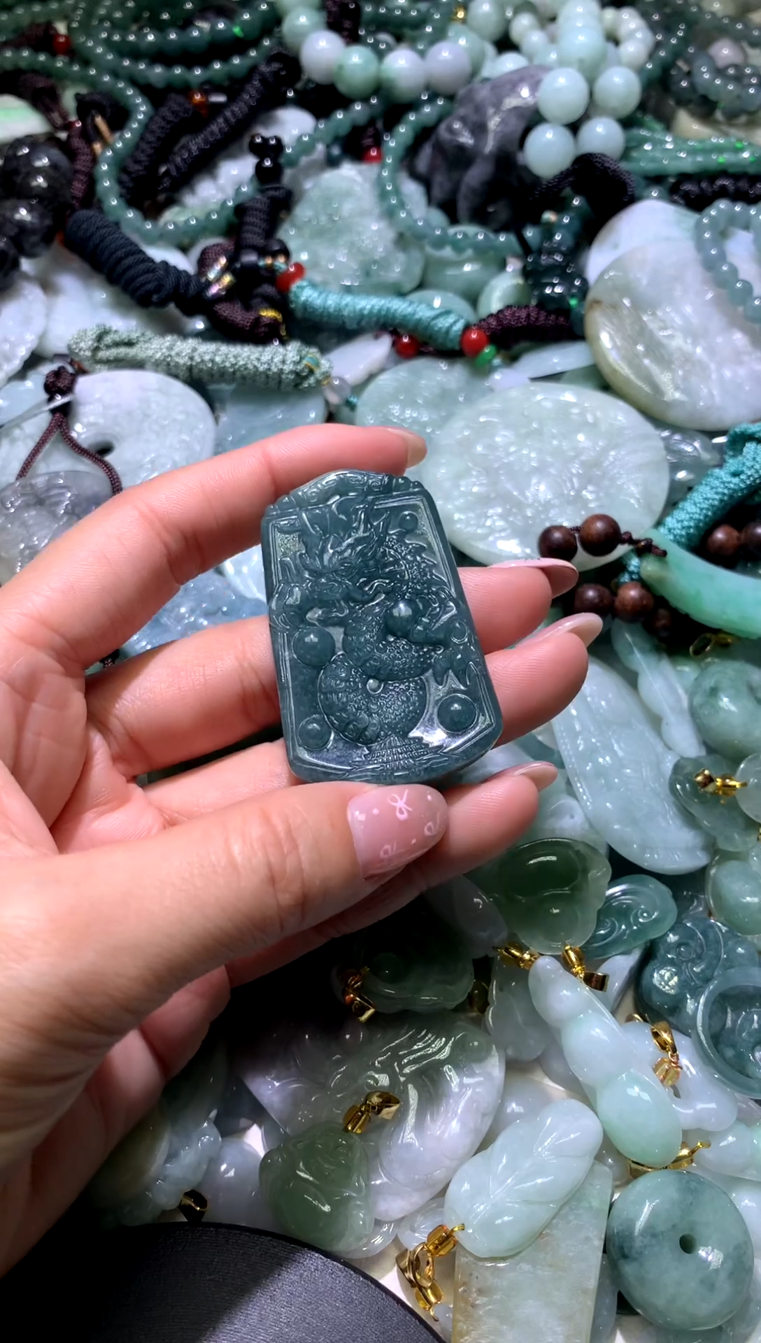 吊坠(不含链)未镶嵌翡翠1