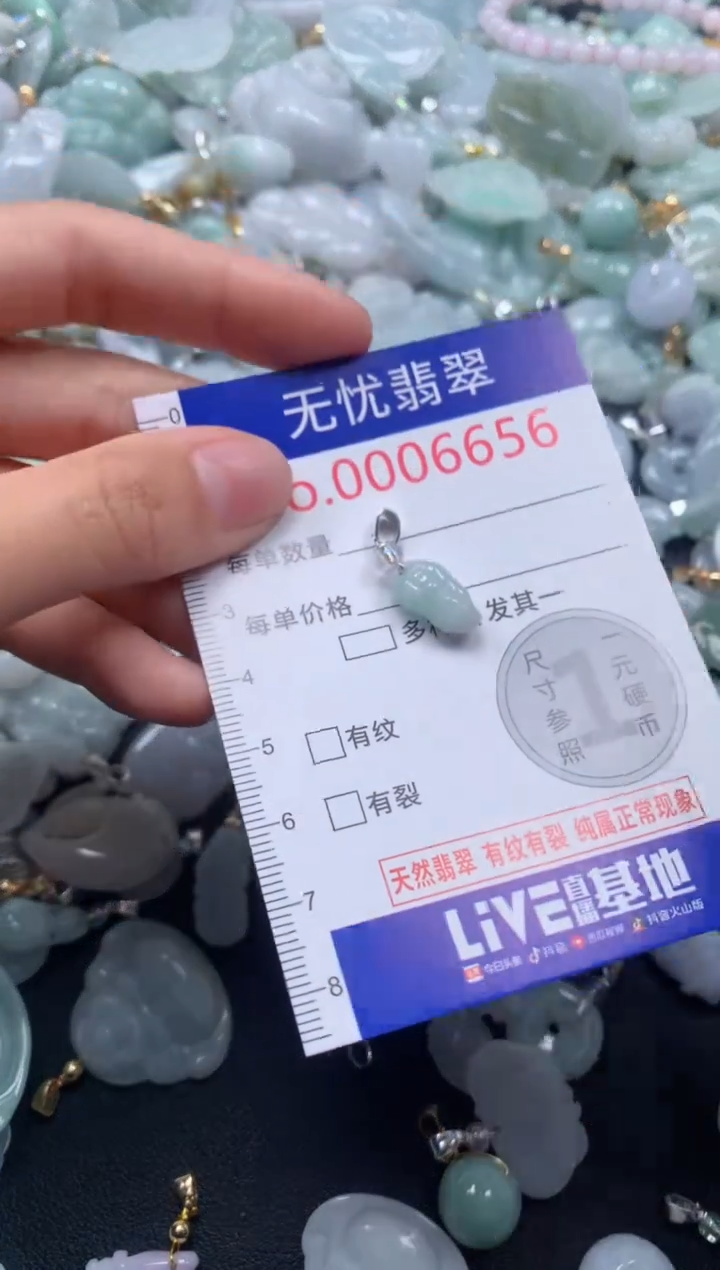颈饰未镶嵌翡翠6656