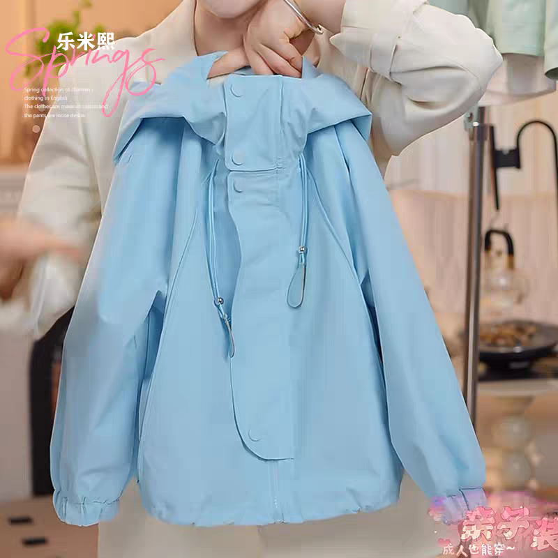 女童春秋装外套春季洋气棒球服上衣儿童2025新款休闲女孩韩版外套