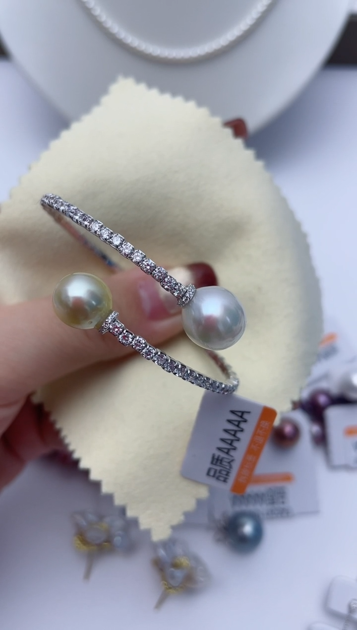 【闪购商品】海水珍珠手镯未镶嵌W22