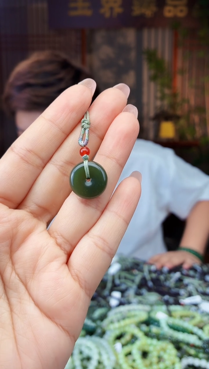 和田玉未镶嵌颈饰多样性发货拍一发一