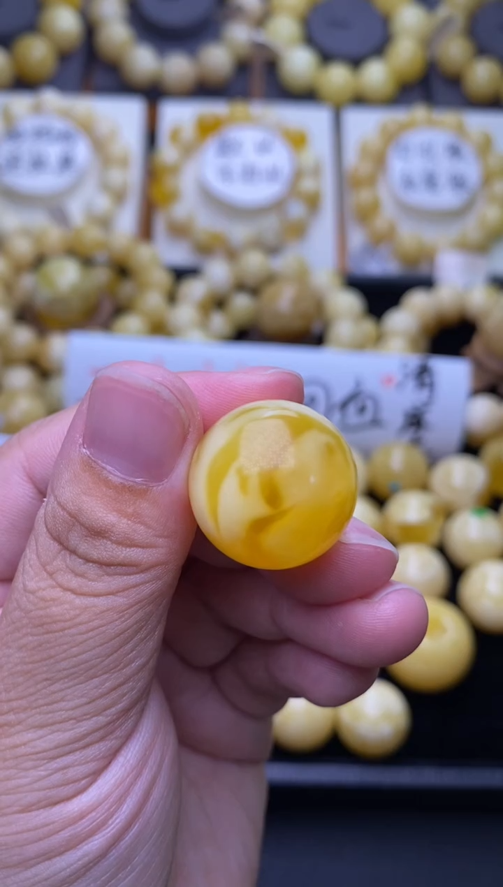 裸石琥珀未镶嵌 大小姐珠宝严选89