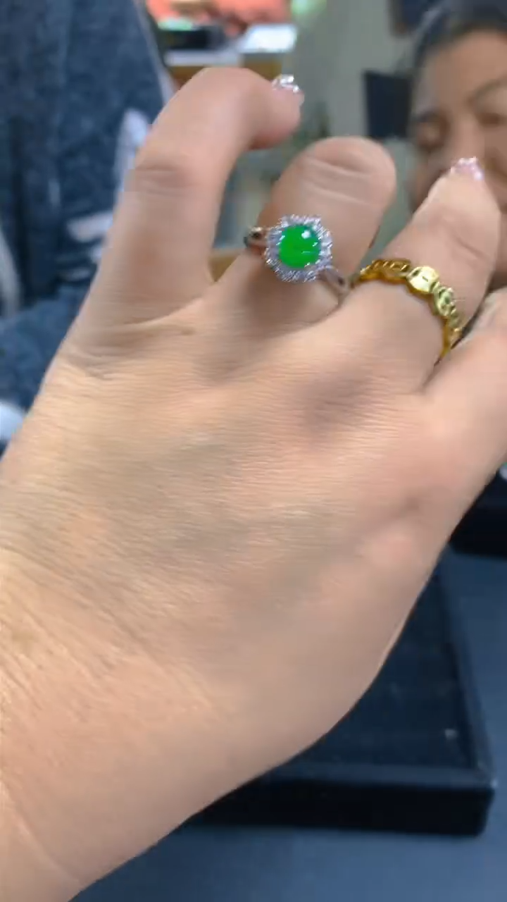 【闪购商品】翡翠戒指未镶嵌0128958968多样性发其一
