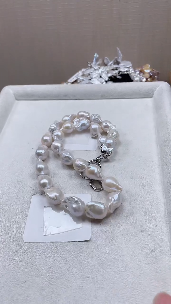 未镶嵌项链淡水珍珠【纯恬饰品】