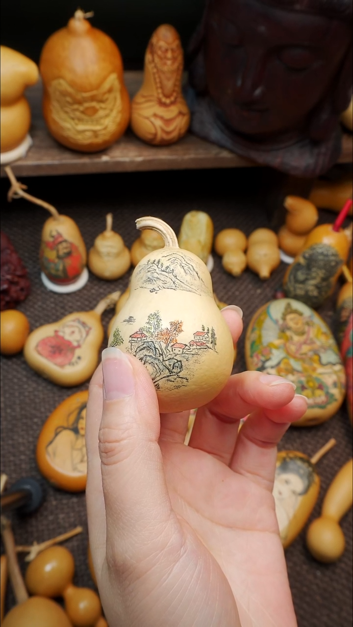 不****了葫芦针刺小山水