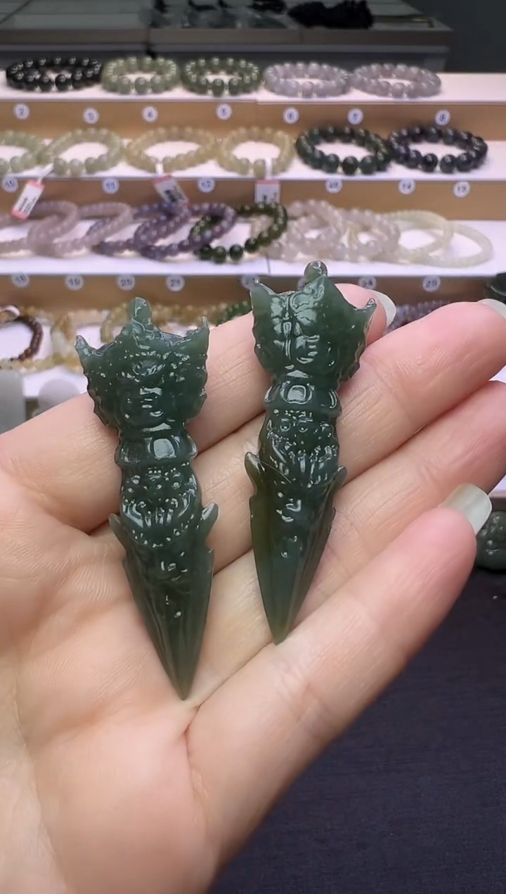 颈饰未镶嵌和田玉52号链接多样性发一