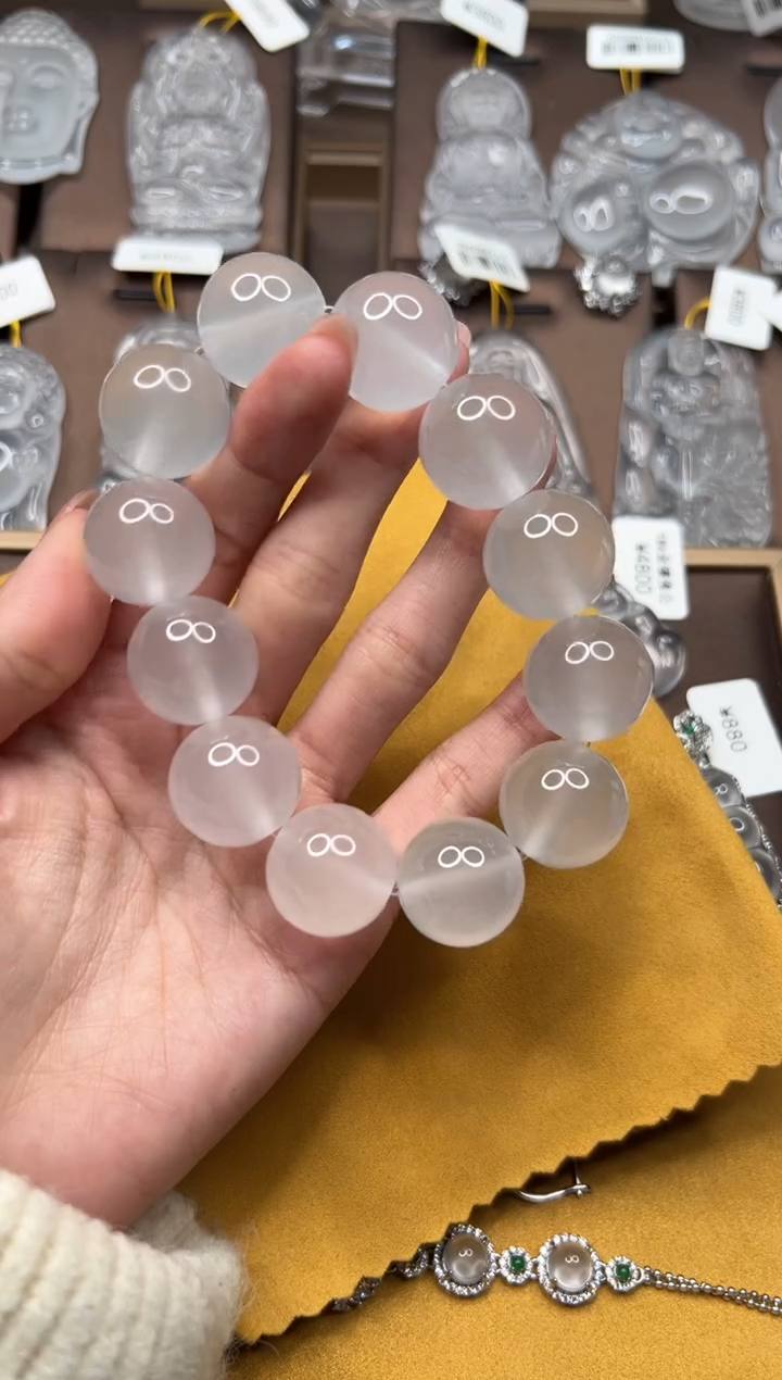 【闪购商品】石英质玉手串未镶嵌手串