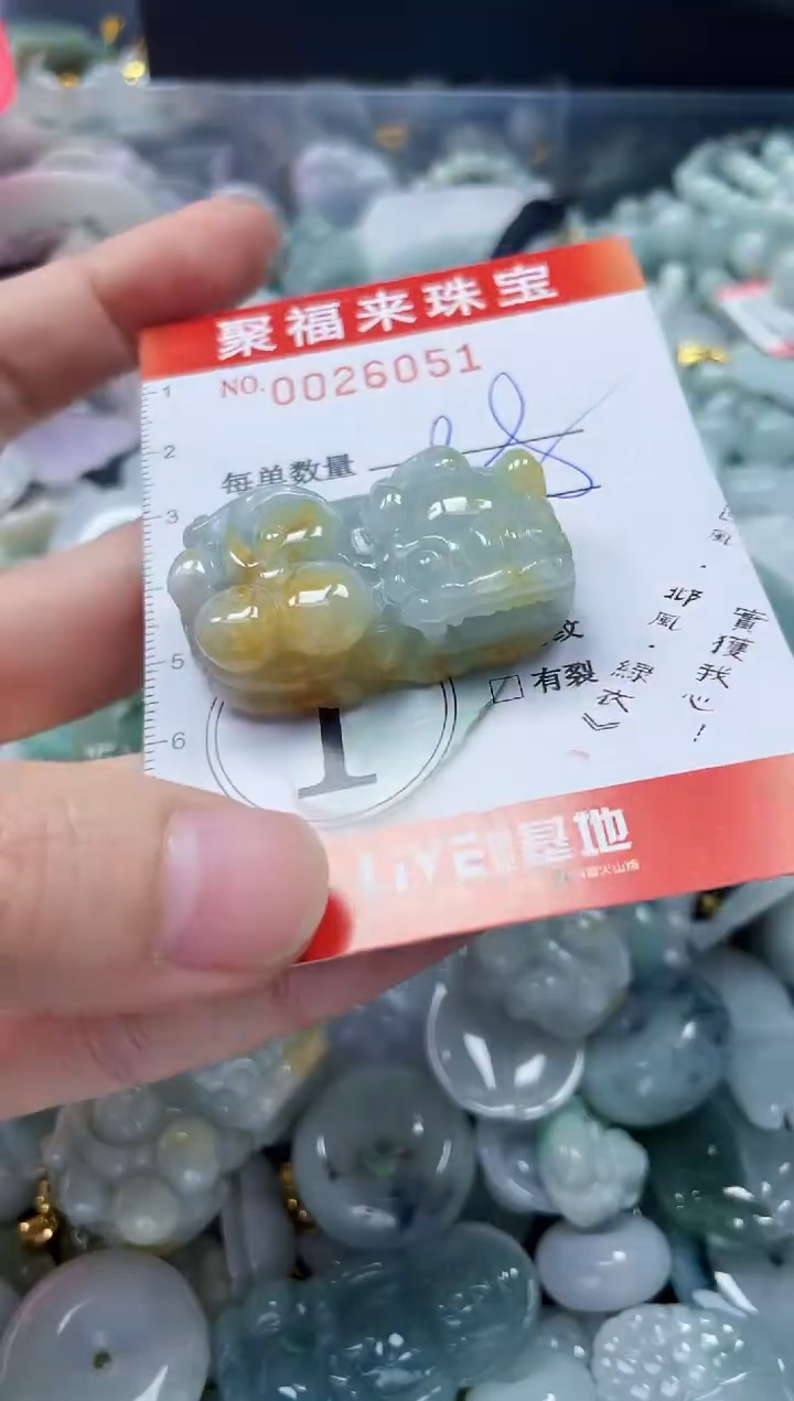【闪购商品】翡翠颈饰未镶嵌闪购0026051