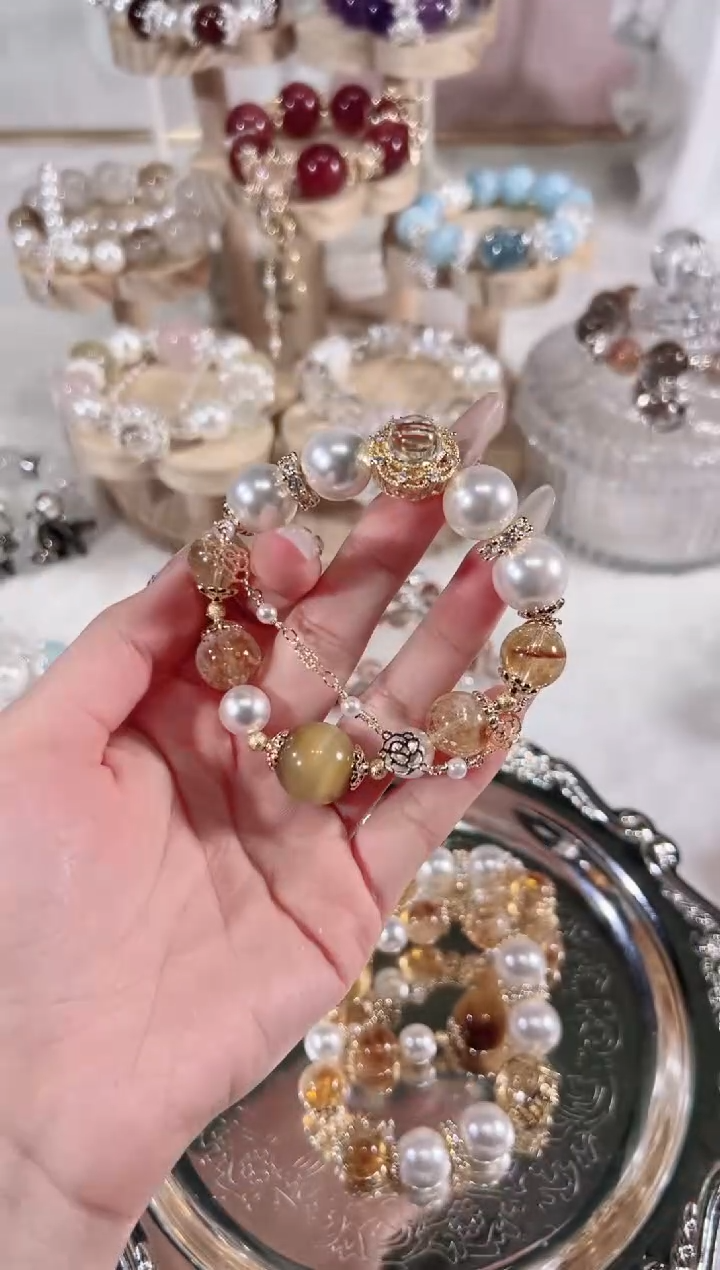 【闪购商品】水晶手链未镶嵌天然水晶默认微瑕 多样性发货发其一