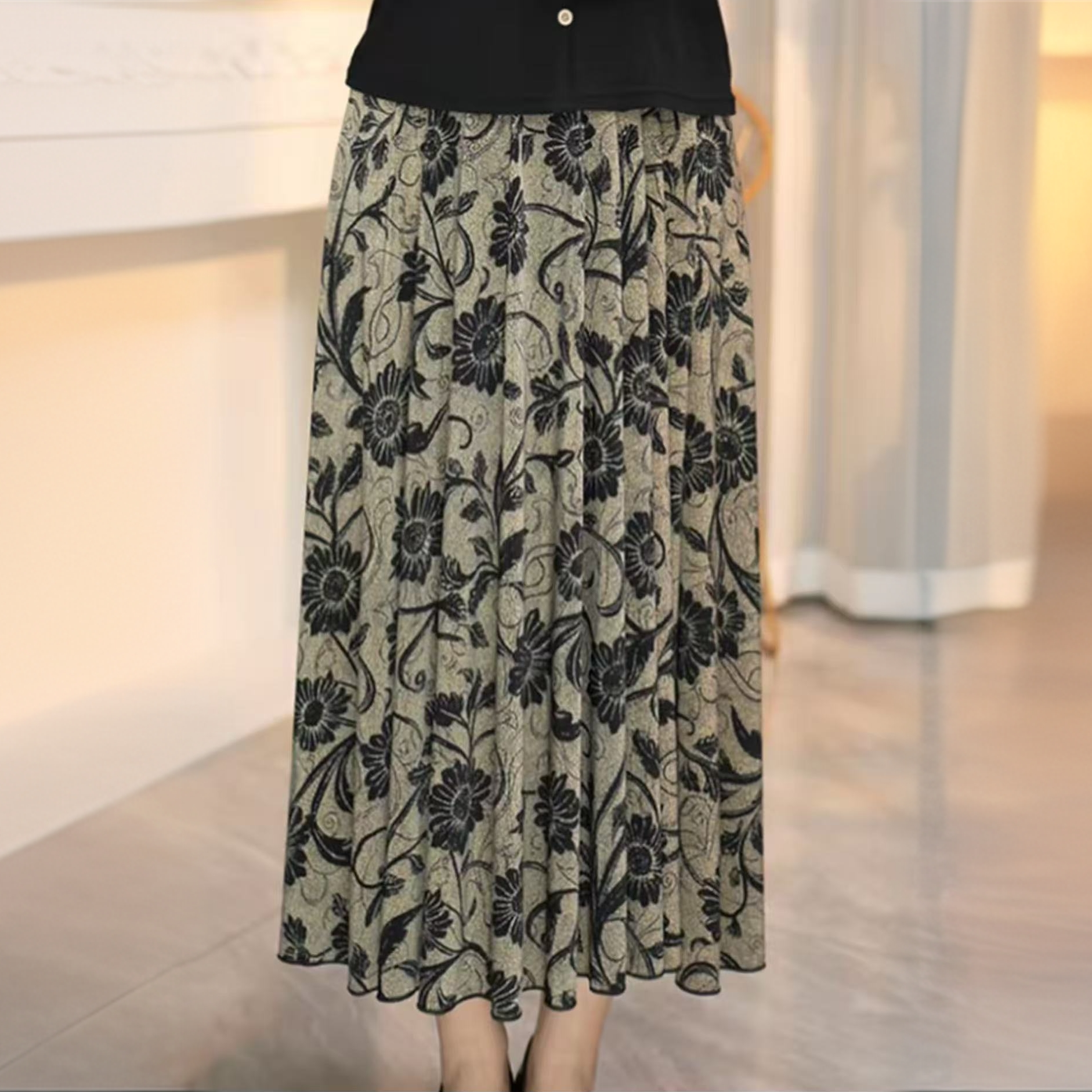 7816-6女士减龄时尚半身裙---z