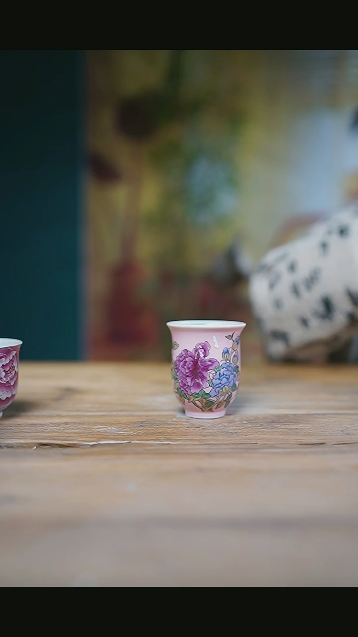 【闪购商品】景德镇杯碗柴烧多人