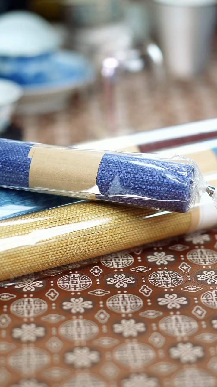 【闪购商品】纸纤维茶席一长一短颜色不挑