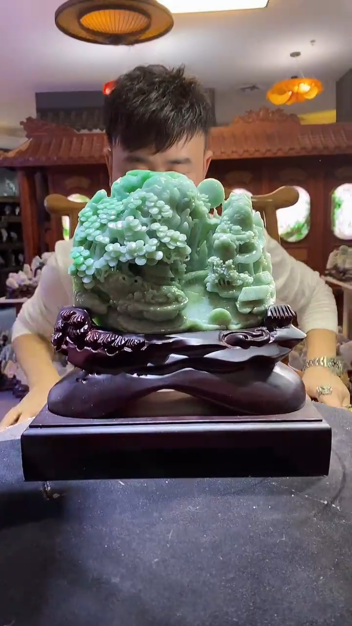 未镶嵌定制翡翠03/1220/W/山水