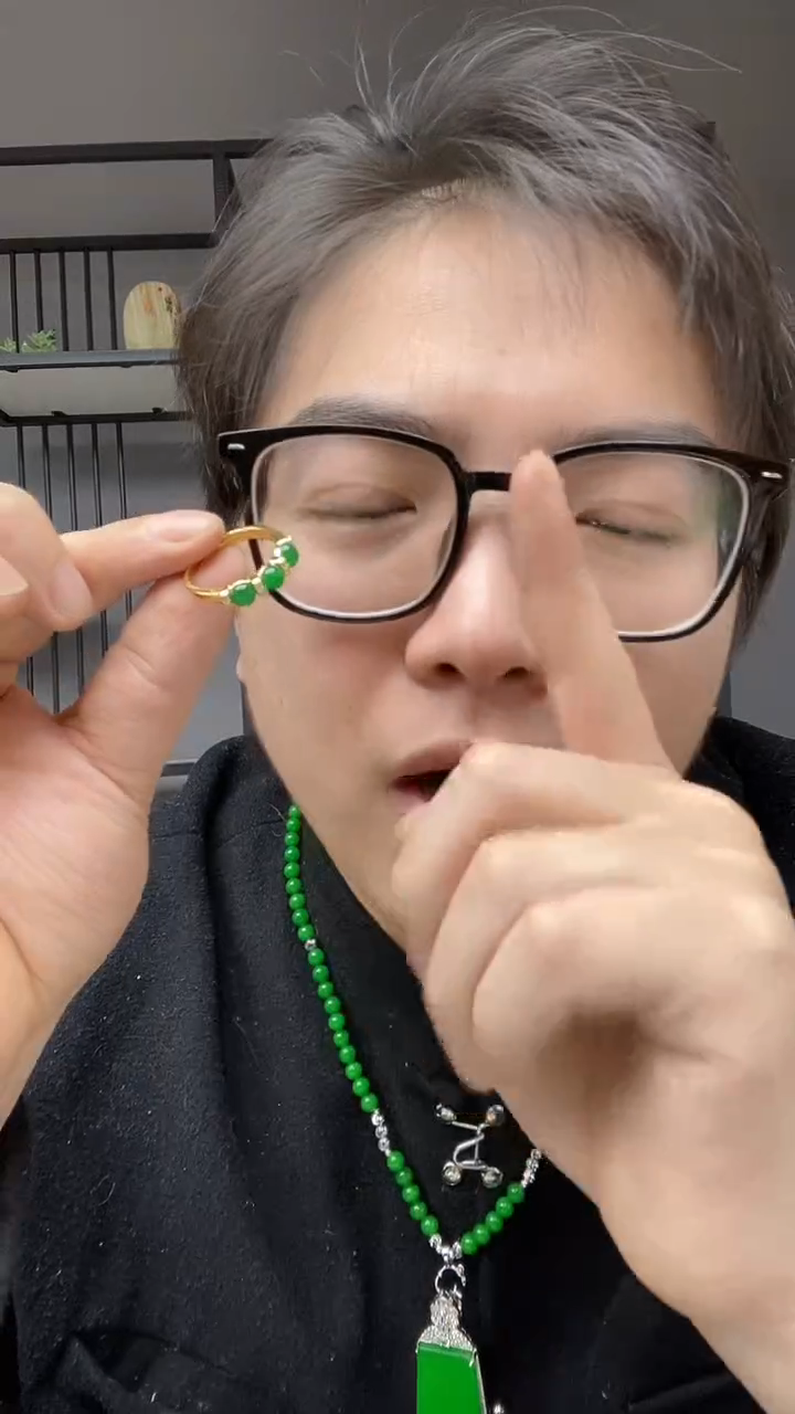 【闪购商品】翡翠颈饰合金戒指