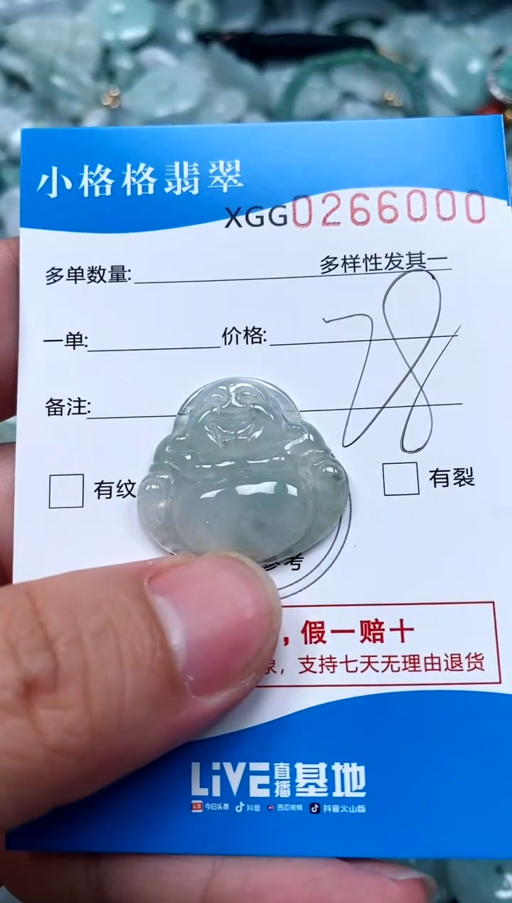 翡翠未镶嵌颈饰闪购商品0266000
