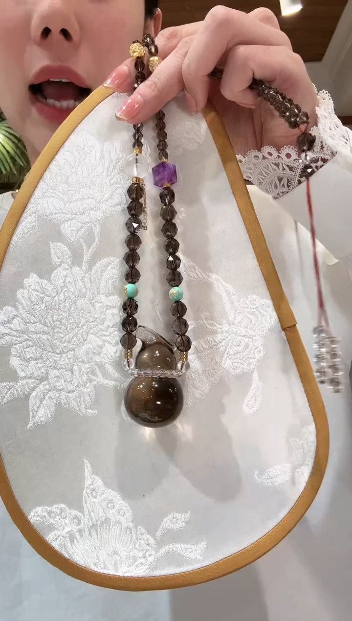 【闪购商品】水晶颈饰未镶嵌国风