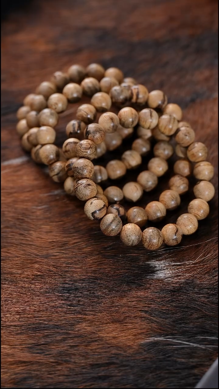沉香手串❄卓CRX3333文莱黑棋卡11mm11g天然野单圈