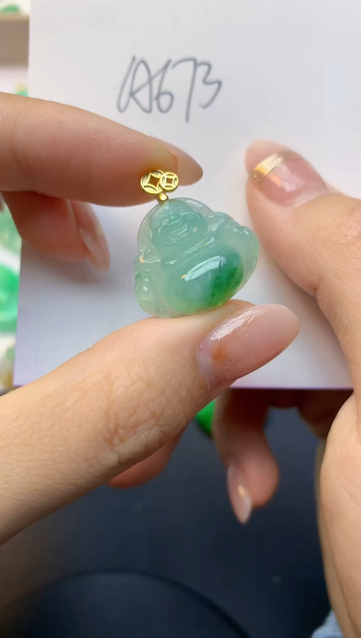 颈饰未镶嵌翡翠天然A货缅甸翡翠百元以上9元证书费自理
