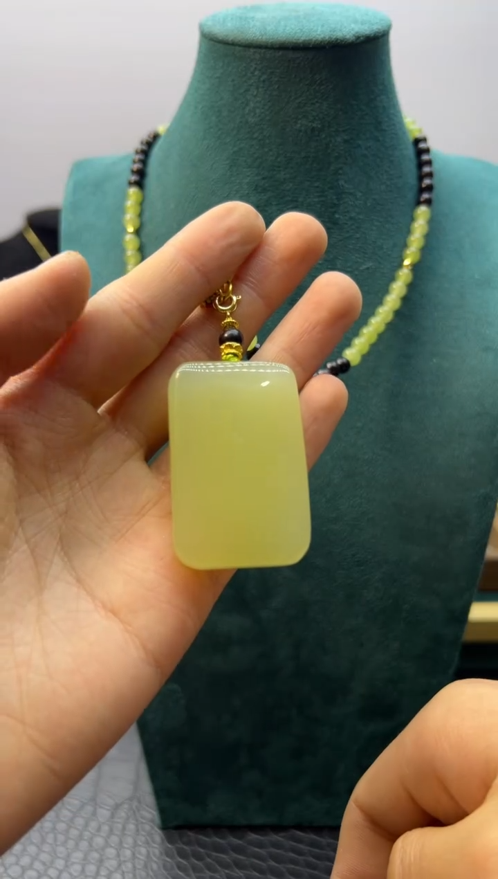 【闪购商品】和田玉手链14K金镶嵌X325