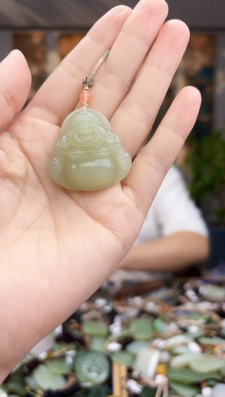 未镶嵌和田玉挂件拍一发一