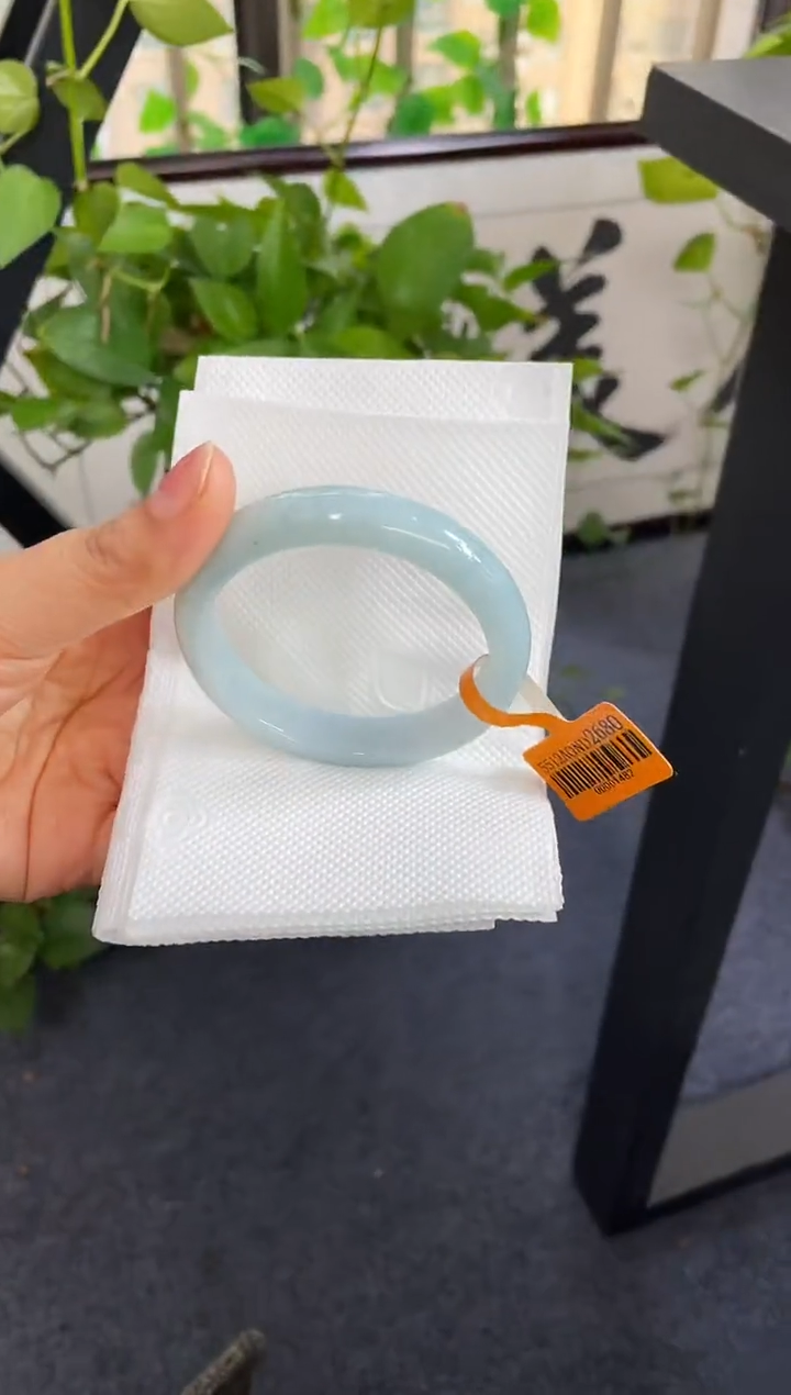 未镶嵌手镯翡翠040-55.3