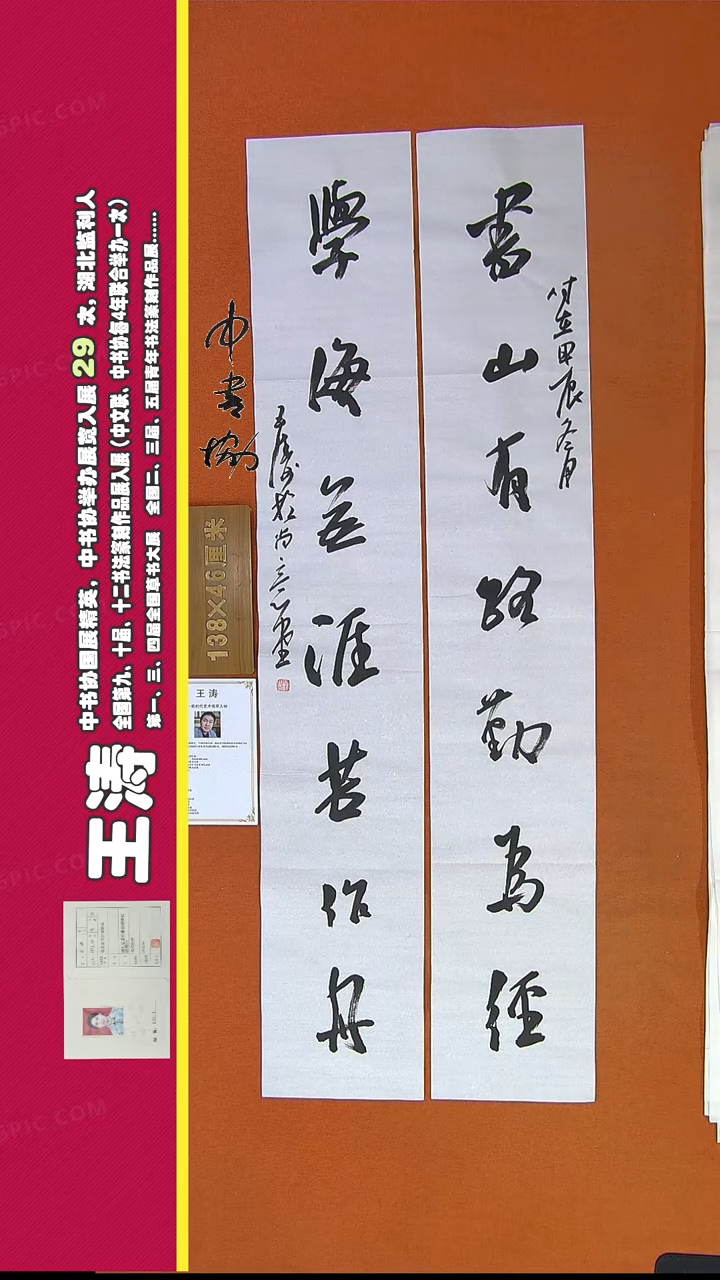 【闪购商品】书法10王涛书法作品