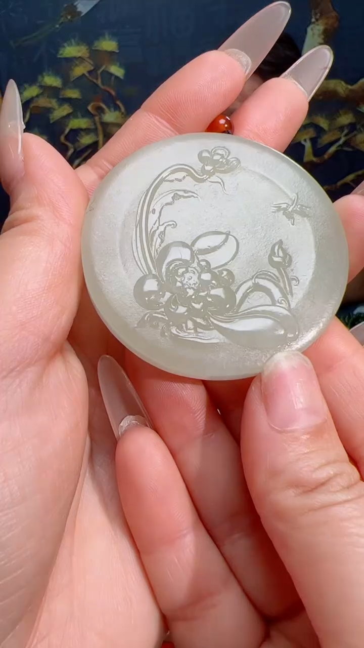 【闪购商品】和田玉吊坠未镶嵌1