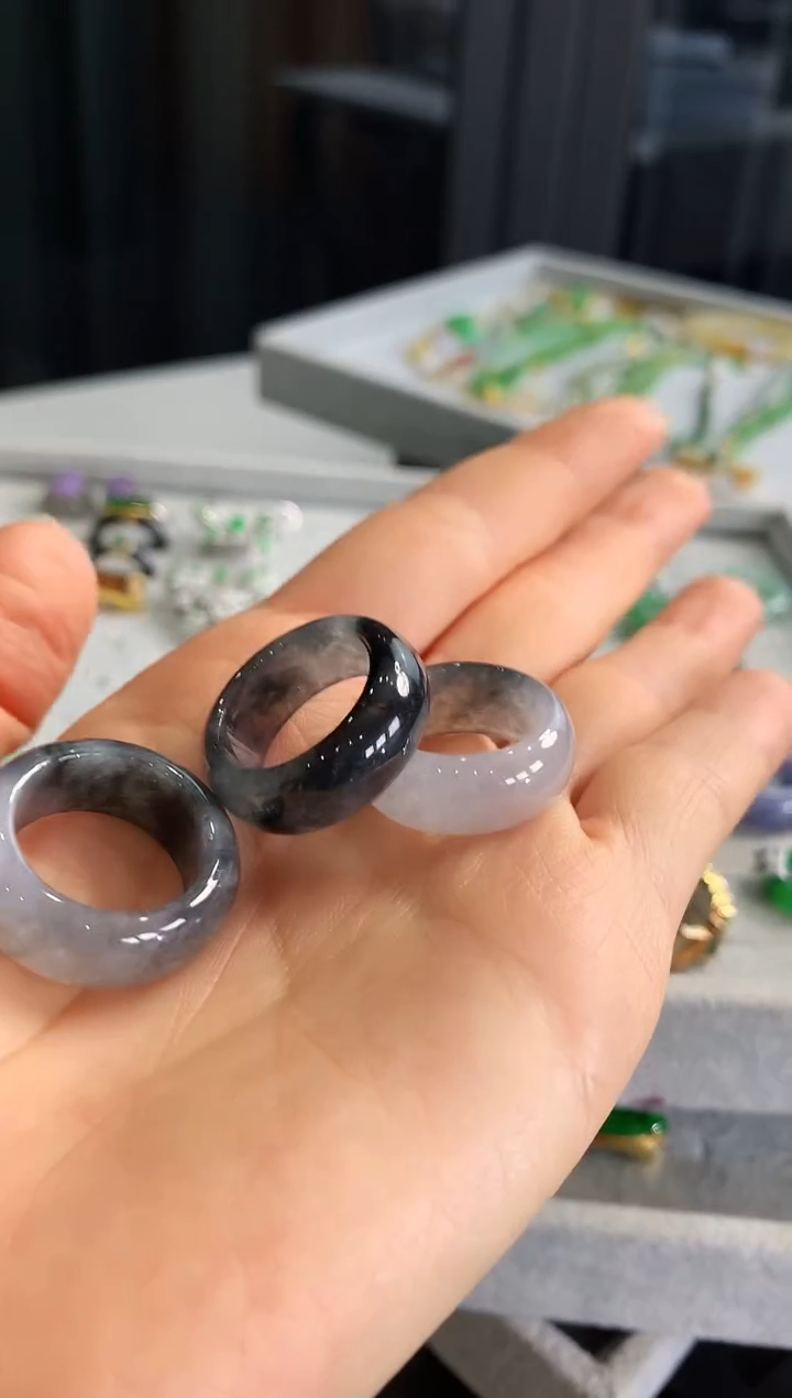 【闪购商品】翡翠戒指未镶嵌戒指16（多样性发货发一个）