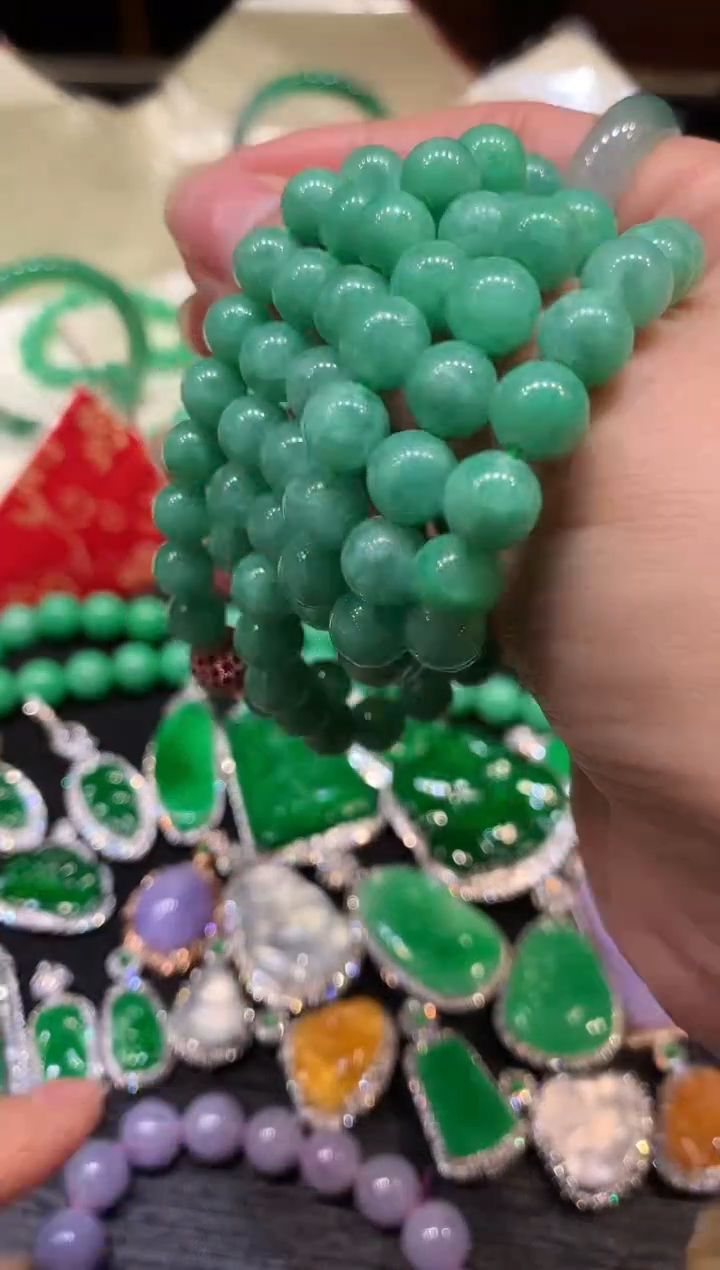 【闪购商品】翡翠项链未镶嵌珠链