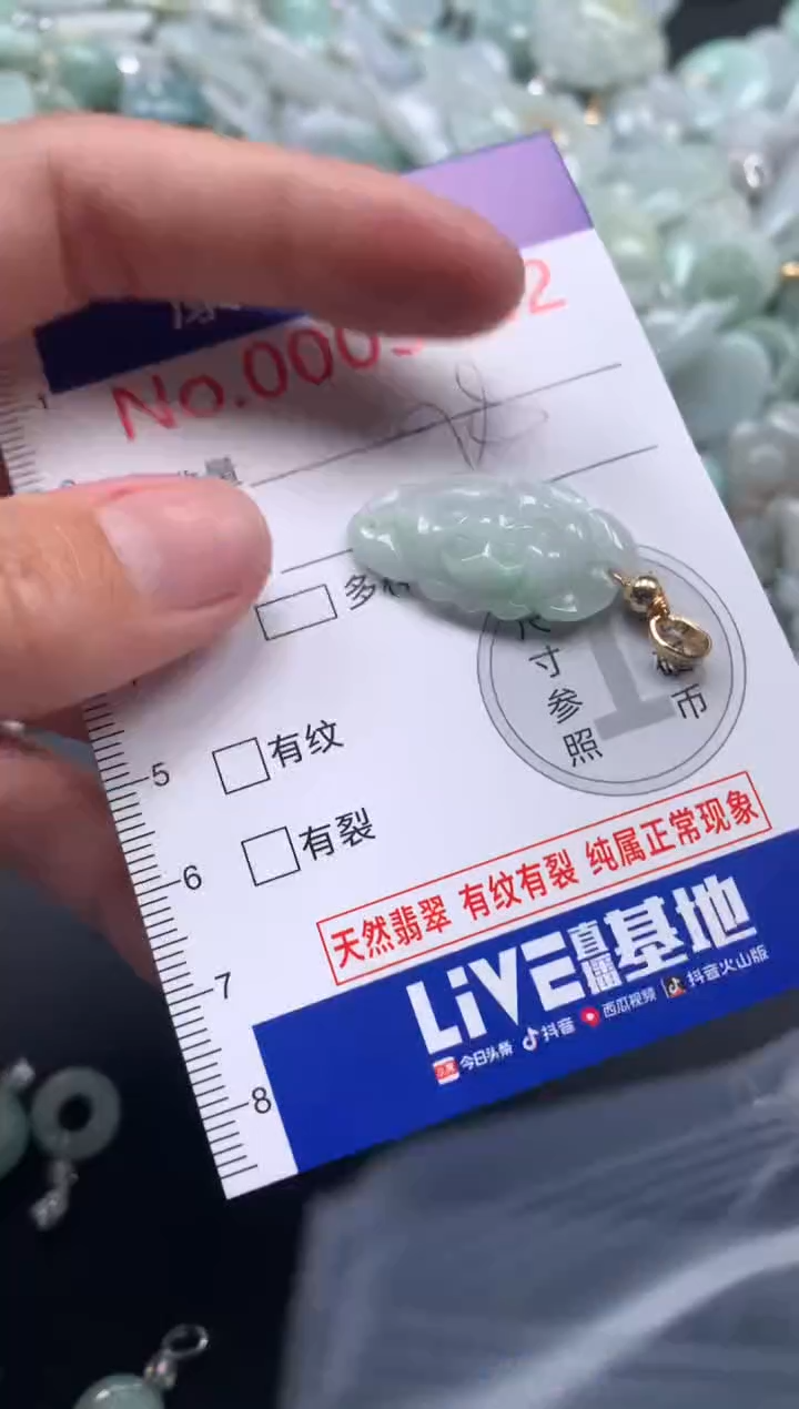 颈饰未镶嵌翡翠3942