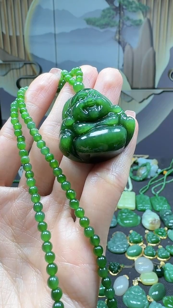 【闪购商品】和田玉挂件未镶嵌1